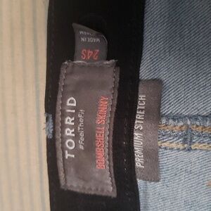 Torrid tapered jeans